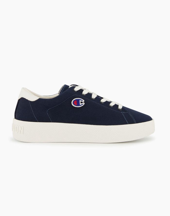 Zapatillas Champion Mujer - ERA Canvas ( Azules Oscuro ) 4518327-AP